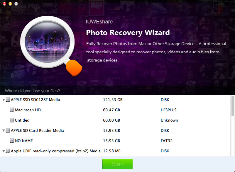 mac photo recovery software, mac image recovery software, mac deleted photo recovery, mac recover deleted photos, mac recover lost photos